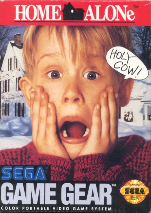 Home Alone box art for Sega Game Gear